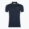 Tricou polo pentru bărbați Aeronautica Militare Essential blue/black