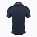 Tricou polo pentru bărbați Aeronautica Militare Essential blue/black 2