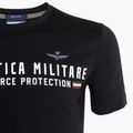 Tricou pentru bărbați Aeronautica Militare Heritage jet black 3