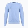 Tricou spălat Aeronautica Militare Girocollo albastru gheață pentru bărbați