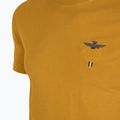 Tricou pentru bărbați Aeronautica Militare 251TS2377J633 golden spice washed 3