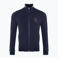 Hanorac pentru bărbați Aeronautica Militare Essential Full Zip blue navy