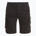 Pantaloni scurți pentru bărbați Aeronautica Militare Tasconato black washed