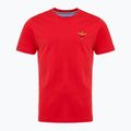 Tricou roșu Aeronautica Militare Essential Tengo pentru bărbați