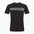 Tricou negru pentru bărbați Aeronautica Militare Heritage jet