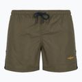 Pantaloni scurți de baie pentru bărbați Aeronautica Militare 251BW225CT3539 olive militar