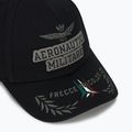 Aeronautica Militare șapcă de baseball pentru bărbați 251HA1104CT2261 negru jet 3
