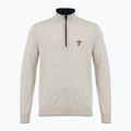 Pulover pentru bărbați Aeronautica Militare 1/2 Zip stone melange