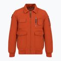 Geacă pentru bărbați  Aeronautica Militare 252AB3024UCT03151 Lth clay orange 7