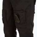 Pantaloni pentru bărbați Aeronautica Militare 252PA1387UCT01493 Iconic Anti-G jet black 3
