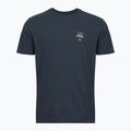 Tricou pentru bărbați Aeronautica Militare AM1UTI005 cu guler rotund blue