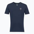 Tricou pentru bărbați Aeronautica Militare AM1UTI006 V-Neck blue