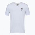 Tricou pentru bărbați Aeronautica Militare AM1UTI006 V-Neck white