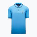 Tricou Aeronautica Militare PO1308UP00082 Polo silver lake blue