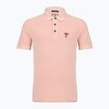 Tricou pentru bărbați Aeronautica Militare PO1925UP00406 Polo lotus pink