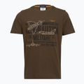 Tricou pentru bărbați Aeronautica Militare TS2535UJ00641 chestnut brown