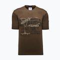 Tricou pentru bărbați Aeronautica Militare TS2535UJ00641 chestnut brown