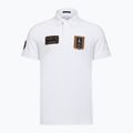 Tricou pentru bărbați Aeronautica Militare PO1927UP00191 Polo off white