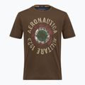 Tricou pentru bărbați Aeronautica Militare TS2538UJ00727 chestnut brown