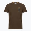 Tricou pentru bărbați Aeronautica Militare TS2535UJ00641 chestnut brown