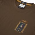 Tricou pentru bărbați Aeronautica Militare TS2535UJ00641 chestnut brown 3