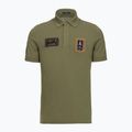 Tricou pentru bărbați Aeronautica Militare PO1927UP00191 Polo lichen green