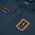 Tricou pentru bărbați Aeronautica Militare PO1927UP00191 Polo titan avio 3