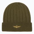 Căciulă de iarnă pentru bărbați Czapka Aeronautica Militare 262CU0098UL00485 verde militare