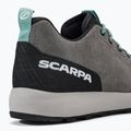 Încălțăminte de trekking pentru femei Scarpa Gecko gri-neagră 72602 9