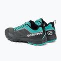 Încălțăminte de trekking pentru femei Scarpa Rapid GTX gri-albastră 72701 3