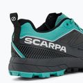 Încălțăminte de trekking pentru femei Scarpa Rapid GTX gri-albastră 72701 9