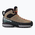 Cizme de trekking pentru femei SCARPA Mescalito Mid Gtx Bn Dynamis LB maro 72097-202/2 2