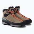Cizme de trekking pentru femei SCARPA Mescalito Mid Gtx Bn Dynamis LB maro 72097-202/2 5