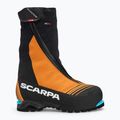 Cizme de drumeție pentru bărbați SCARPA Phantom 6000 black/ bright orange 2