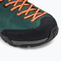 Încălțăminte de trekking pentru femei SCARPA Mojito Hike GTX botanic green/orange pop 7