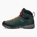 Încălțăminte de trekking pentru femei SCARPA Mojito Hike GTX botanic green/orange pop 10