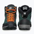 Încălțăminte de trekking pentru femei SCARPA Mojito Hike GTX botanic green/orange pop 12