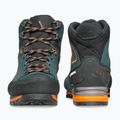 Încălțăminte de trekking pentru bărbați SCARPA Zodiac TRK GTX petrol/rust orange 8