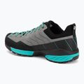 Încălțăminte de abordare pentru femei SCARPA Mescalito smoke/tropical green 3