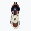 EA7 Pantofi Emporio Armani Ace Runner zi ploioasă/negru iris/emperador/terracotta 5