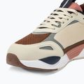 EA7 Pantofi Emporio Armani Ace Runner zi ploioasă/negru iris/emperador/terracotta 7