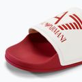 EA7 Emporio Armani Water Sports Visibility salsa/blanco flip-flops Emporio Armani Water Sports Visibility salsa/alb 7