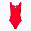 Costum de baie dintr-un element pentru femei EA7 Emporio Armani Water Sports BW Tape rosso