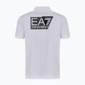 Tricou polo alb EA7 Emporio Armani Train Visibility pentru bărbați EA7 Emporio Armani Train Visibility 2