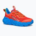 Încălțăminte pentru juniori Geox Flexyper Fast red/light blue 8