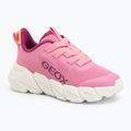 Încălțăminte pentru juniori  Geox Flexyper Fast pink/yellow