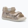Sandale pentru copii Geox Macchia white/gold