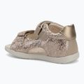 Sandale pentru copii Geox Macchia white/gold 3