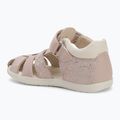 Sandale pentru copii Geox Macchia rose/off white 3