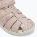 Sandale pentru copii Geox Macchia rose/off white 7